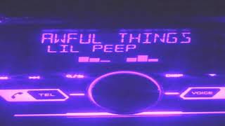 Video-Miniaturansicht von „lil peep & lil tracy - awful things﹝slowed + reverb﹞“