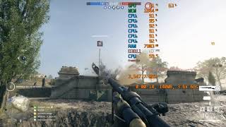 battlefield 1 (60 players) - phenom x6 gtx 1050