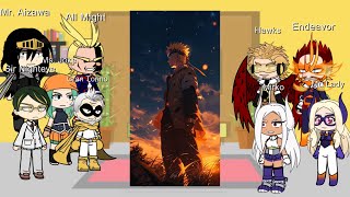 Pro Heros React To Naruto As New Pro Hero Mha X Naruto