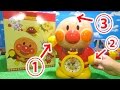 【非売品】アンパンマン目覚まし時計＆貯金箱/ table clock / настольные часы