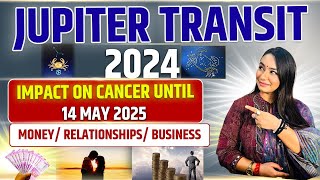 Jupiter Transit Taurus For CANCER ASCENDANT| Jupiter Transit In Taurus 2024| Jupiter transit cancer