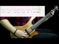 Kansas - Carry On Wayward Son (Bass Cover) (Play Along Tabs In Video)