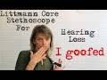 Littmann CORE Stethoscope and Eko Attachment - UPDATE on my goof...
