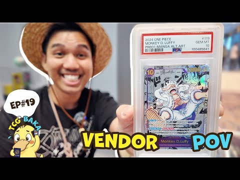 BUYING AND SELLING 20K+ RAW SPs & MANGA EVENTS | SoCal Card Con | One Piece TCG Vendor POV EP 19