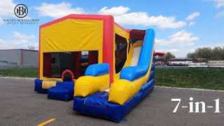 7 in 1 Combo Bounce House