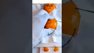 Baby Operation With Orange