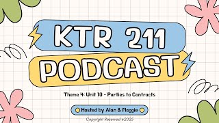 KTR 211 Theme 4: Unit 10 - Obligations and Terms
