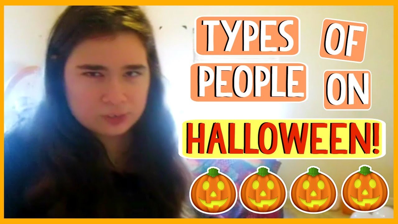 Types of People on Halloween! | PandaintheNight