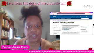 Precious (@precious_swain) Explains How to get your EFIN screenshot 5