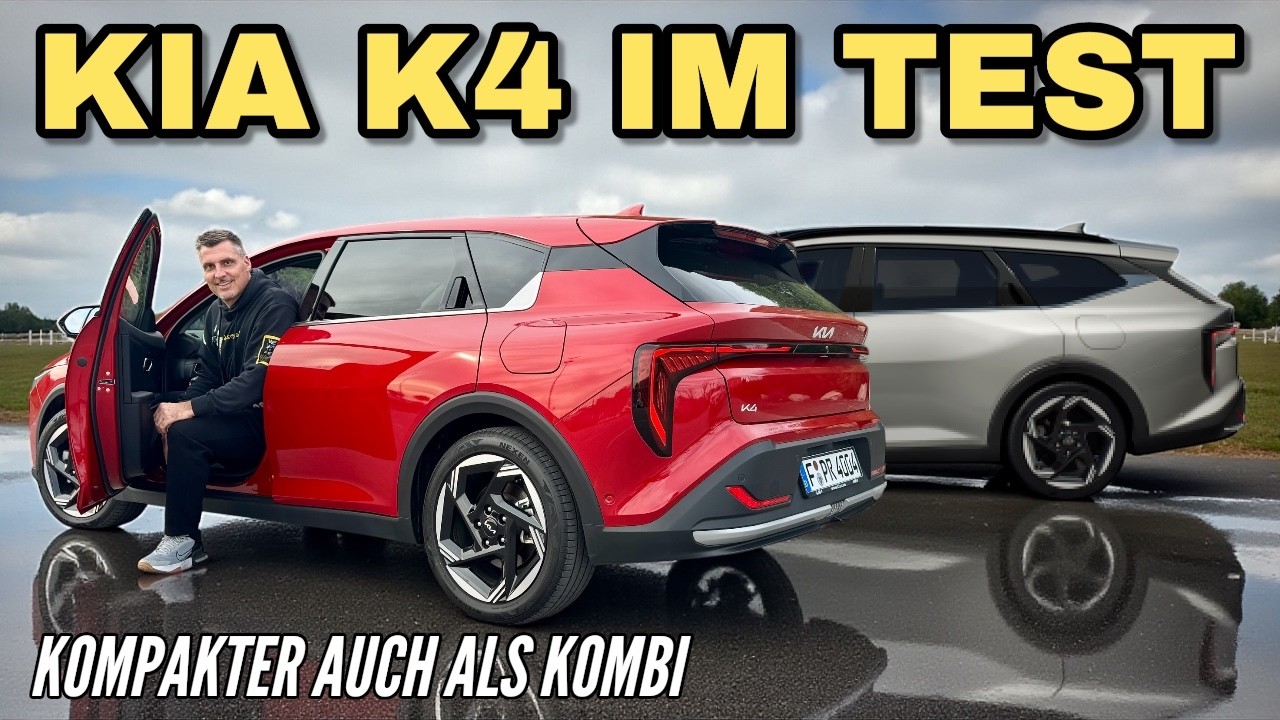 KIA K4 (2026) im Test: Kompakter Benziner, auch als Kombi Sportswagon | Autobahn | Preis