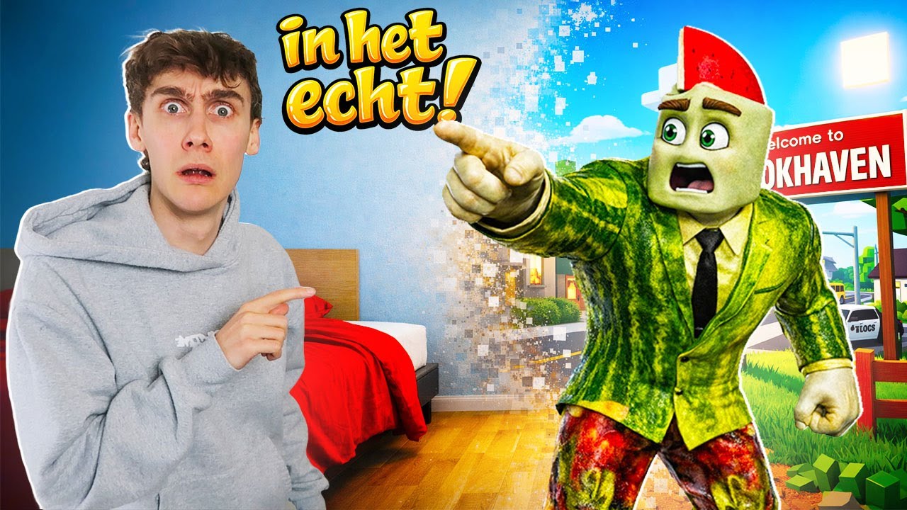 Job Speelt Roblox In Het Echt!