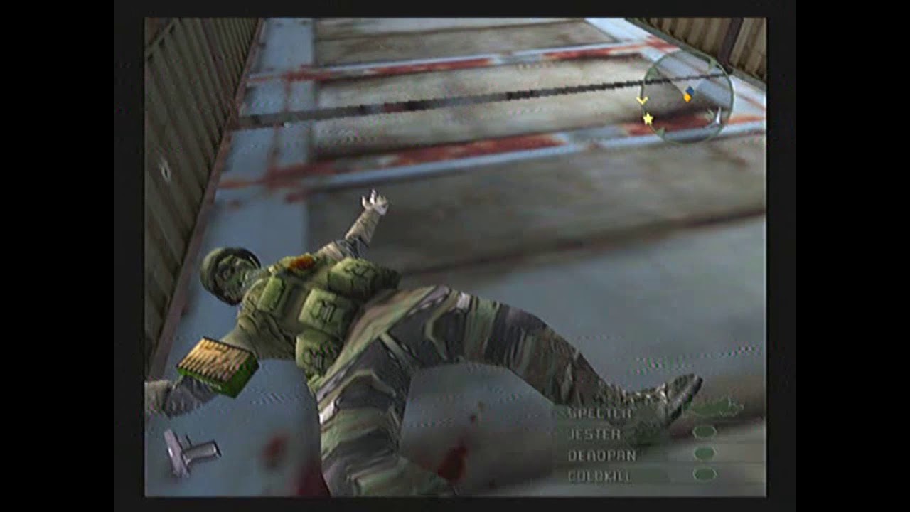 SOCOM 3 SEAL Team Dead Simple saying SPECTER is down and HQ saying TEAM, TEAM