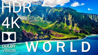 TOP 50 • Most Beautiful Places in the World 12K Scenic Relaxation - TRUE CINEMATIC