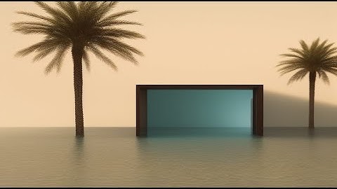 Surreal liminal spaces made with AI