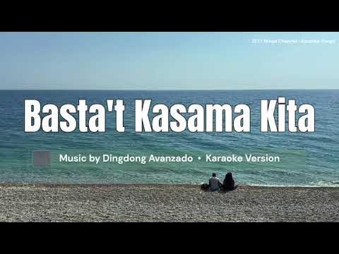 Basta't Kasama Kita - Dingdong Avanzado | Karaoke Version