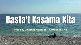 Basta't Kasama Kita - Dingdong Avanzado | Karaoke Version