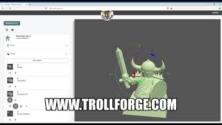 Trollforge Tabletop Model Editor - First Public Test Version