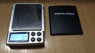 [MadeInCsajna] Electronic Digital Mini Pocket Scale Jewelry Weight Balance Scale LCD (500g / 0.1g)