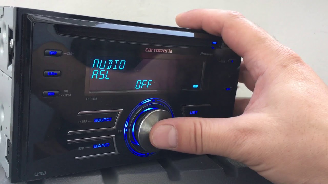 Pioneer carrozzeria fh-p530 test - YouTube