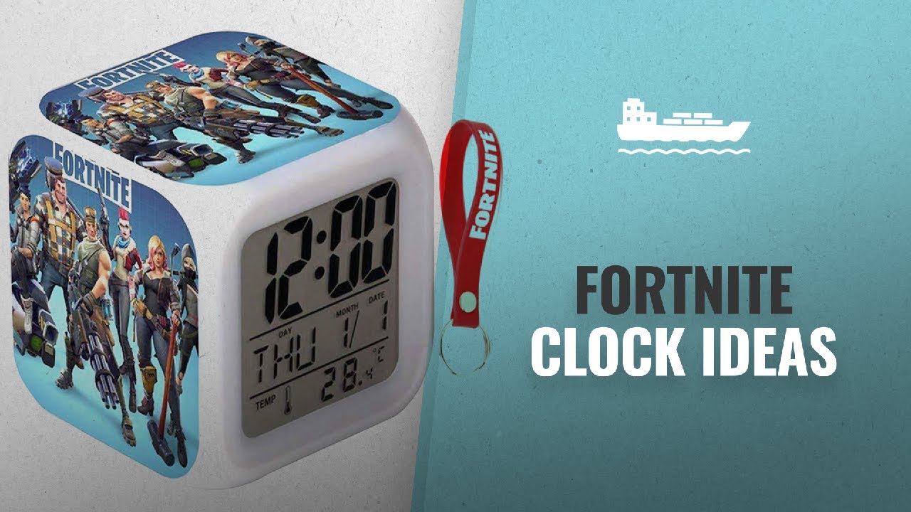 Great Fortnite Clocks You Want In Your Room! Hot Trend 2018 YouTube