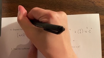 Pre-Calculus Topics: Binomial Theorem