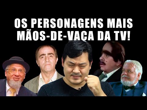 NONÔ CORREIA, CONDE KLAUS, GASTÃO FRANCO: alguns dos maiores MÃOS-DE-VACA da TV