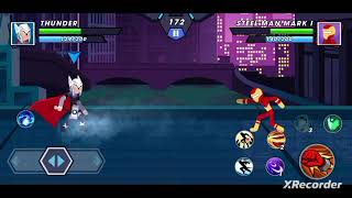 Stick man fight game iron man v thander screenshot 3