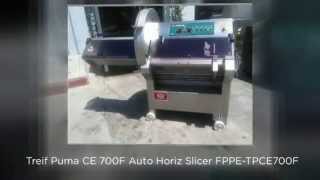 Treif Puma Ce 700 F Automatic Horizontal Food Slicer - Fppellc 1-323-487-3773