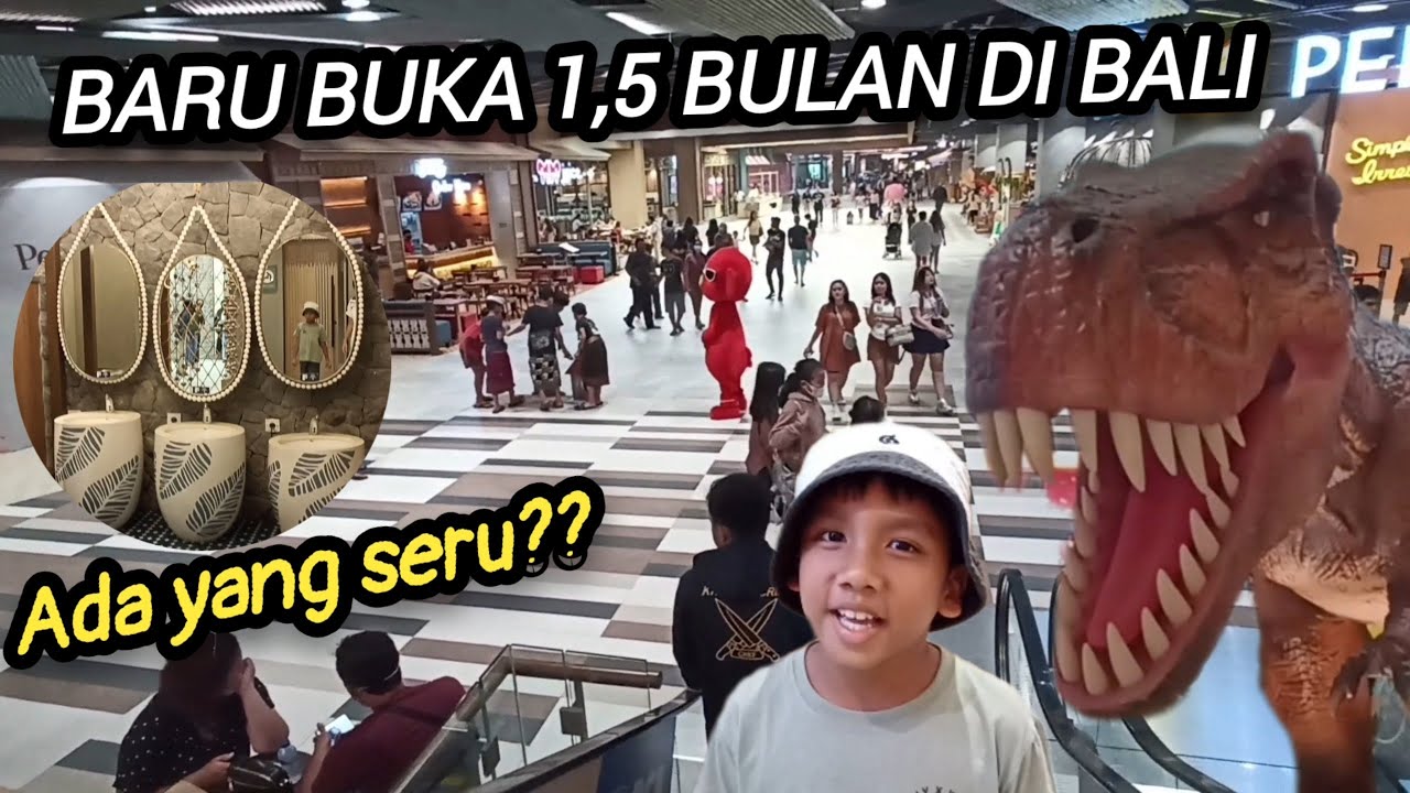 Pertama kali ke Mal Living World Bali Hanya Ini yang Menarik Menurut Sy‼️