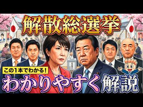 解散総選挙の投票の仕組みから注目ポイントまでをわかりやすく解説【この1本でわかる】