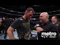 UFC 241: Stipe Miocic and Daniel Cormier Octagon Interview