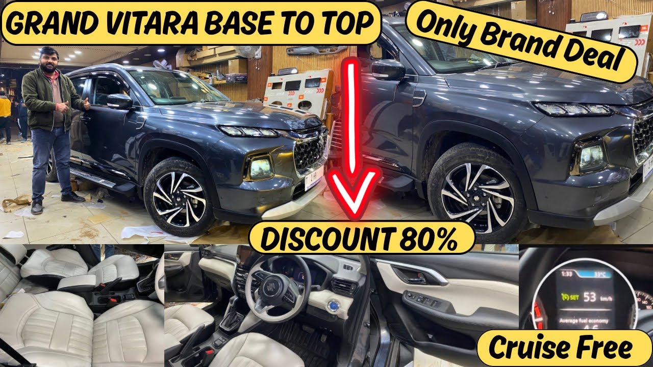 Grand Vitara 2025 Sigma Genuine Accessories With Price | Grand Vitara Sigma To Alpha Modified N 