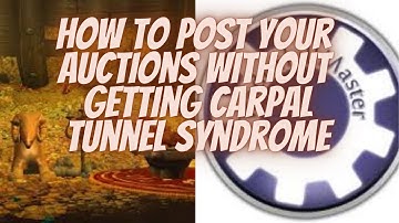 WoW Gold Making: How to Speed Post on TSM without clicking