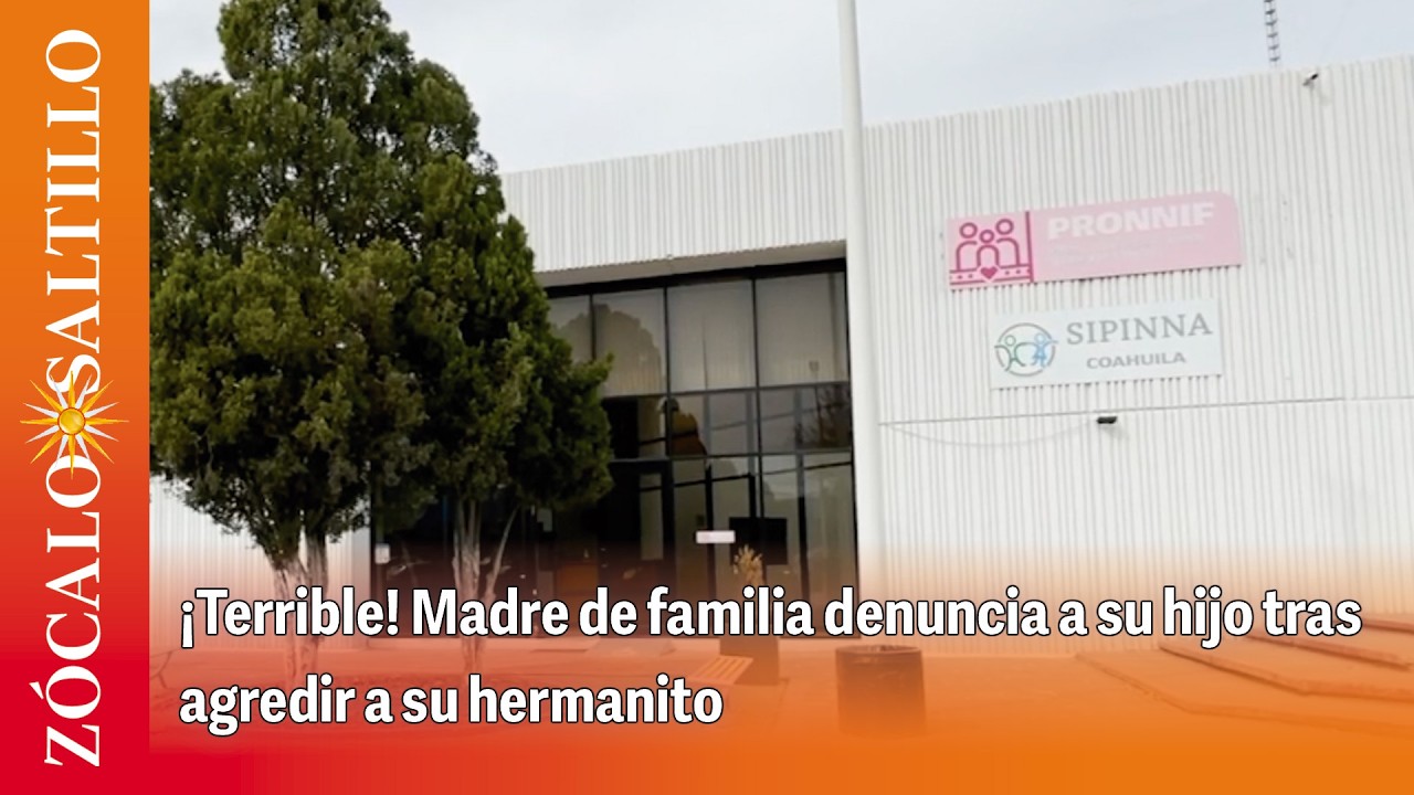 ¡Terrible! Madre de familia denuncia a su hijo tras agredir a su hermanito