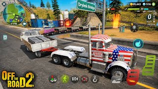 Making Trailer Train With MAXIMUS As Engine In OTR2 | Off The Road 2 Android Game Play HD