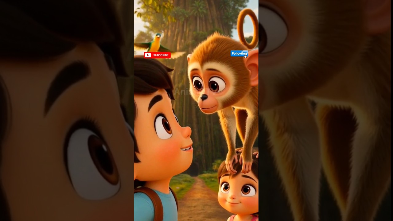 Lost in the Jungle – Boy & Girl Adventure Story #cartoon #cartoonvideo