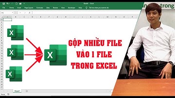 Gộp nhiều file Excel vào một file duy nhất || Combine into one