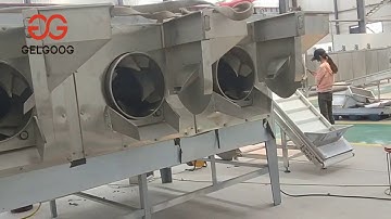 A Roasting Machine That Can Roast All Nuts|Peanuts|Cocoa Beans|Cashew Nuts From cara@machinehall.com