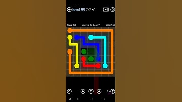 How To Solve Flow Free Rainbow Pack Level 99 7x7 Board Walk Through Solution Walkthrough
