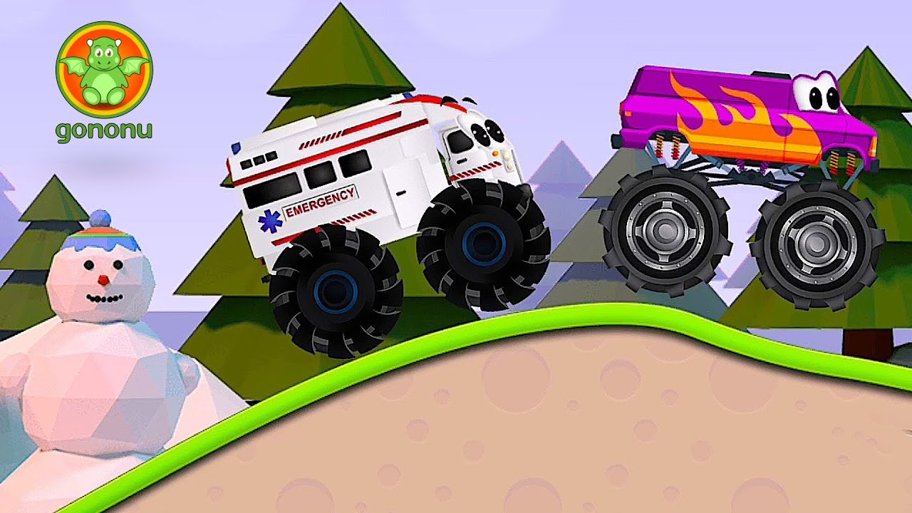 Monster Trucks para crianças 2 – Apps no Google Play