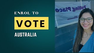 Voting in Australia | How to Enrol to Vote, Update Your Details & Voting Options