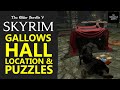 Skyrim gallows hall puzzle solutions  dreams of the dead quest  how to get gallows hall home