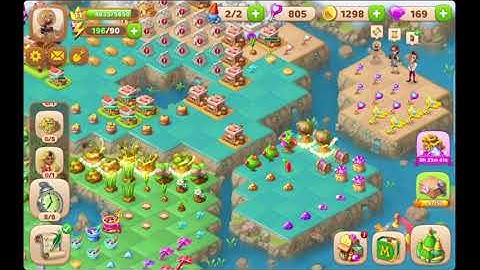 Merge Tales - Part 11 - Level 11 - Walkthrough - FULL STORY - CaroGamesNL