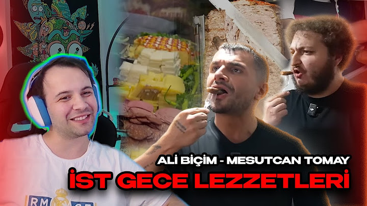 YUSUF KURTUCU "MESUTCAN TOMAY İSTANBUL GECE SOKAK LEZZETLERİNİ DENEDİK ! #3" İZLİYOR