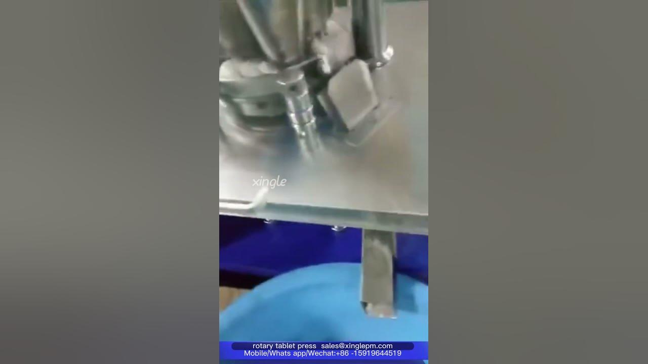 ZP 9B Rotary Tablet Press Machine - YouTube