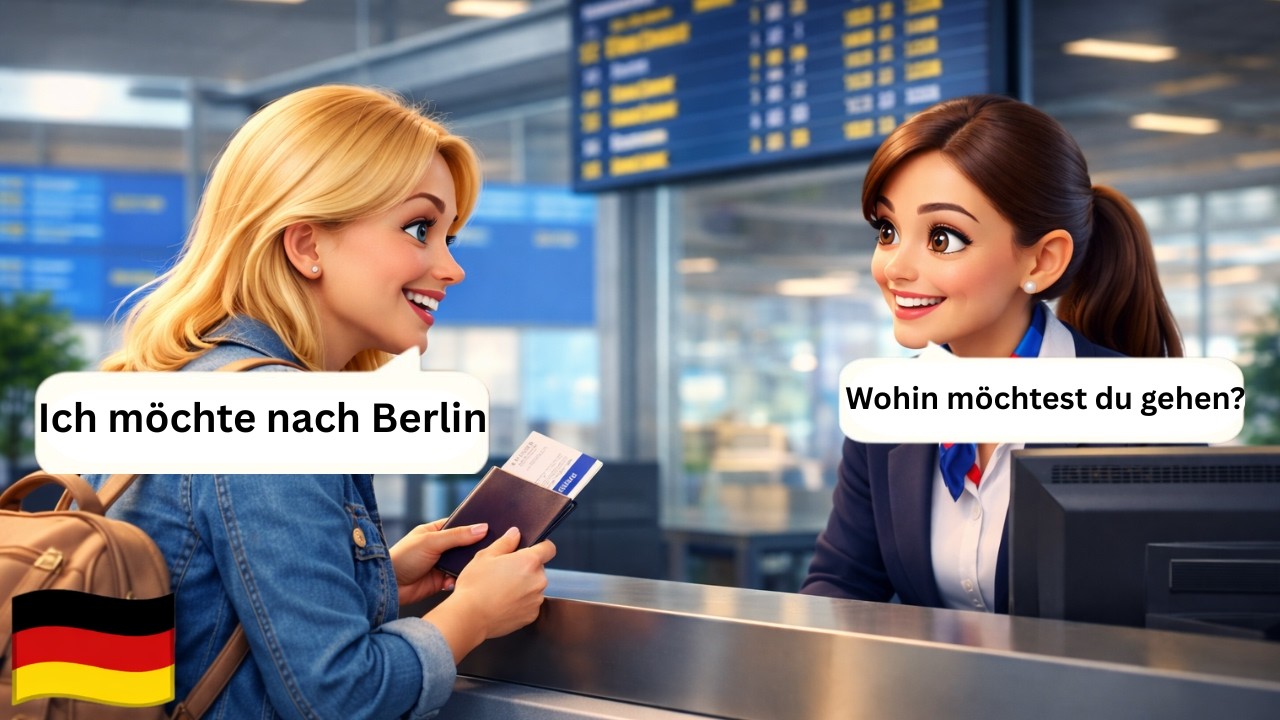 Simple German Conversations for Beginners | 15 Short Daily German ...