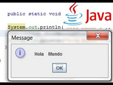 ✓ Curso JAVA - Primer programa 