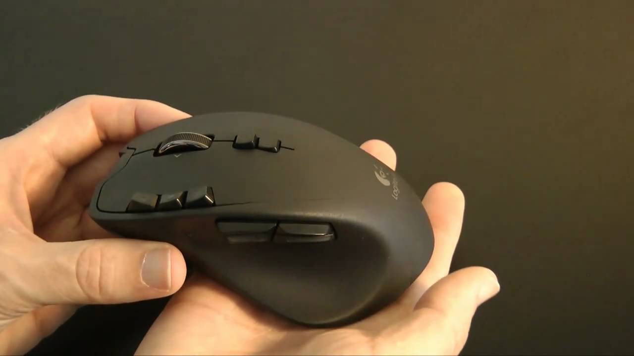 Logitech Wireless Gaming Mouse G700 Review - YouTube