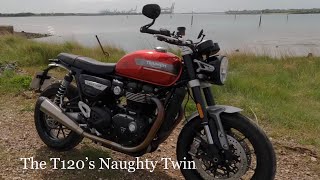 Triumph Speed Twin Vs Triumph Bonneville T120.  Suffolk Triumph Lings Motorcycles