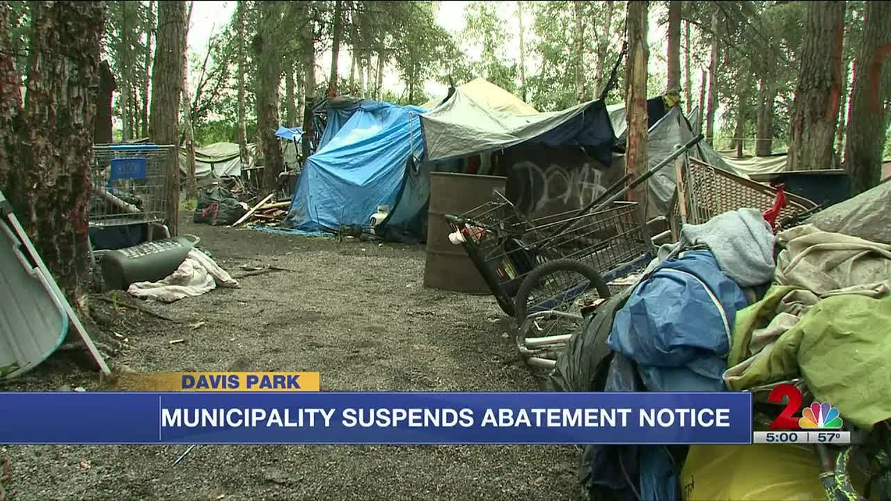Municipality of Anchorage cancels abatement of Davis Park